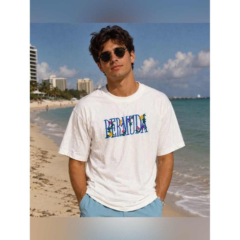 Vintage Bermuda Stitched Tee L5